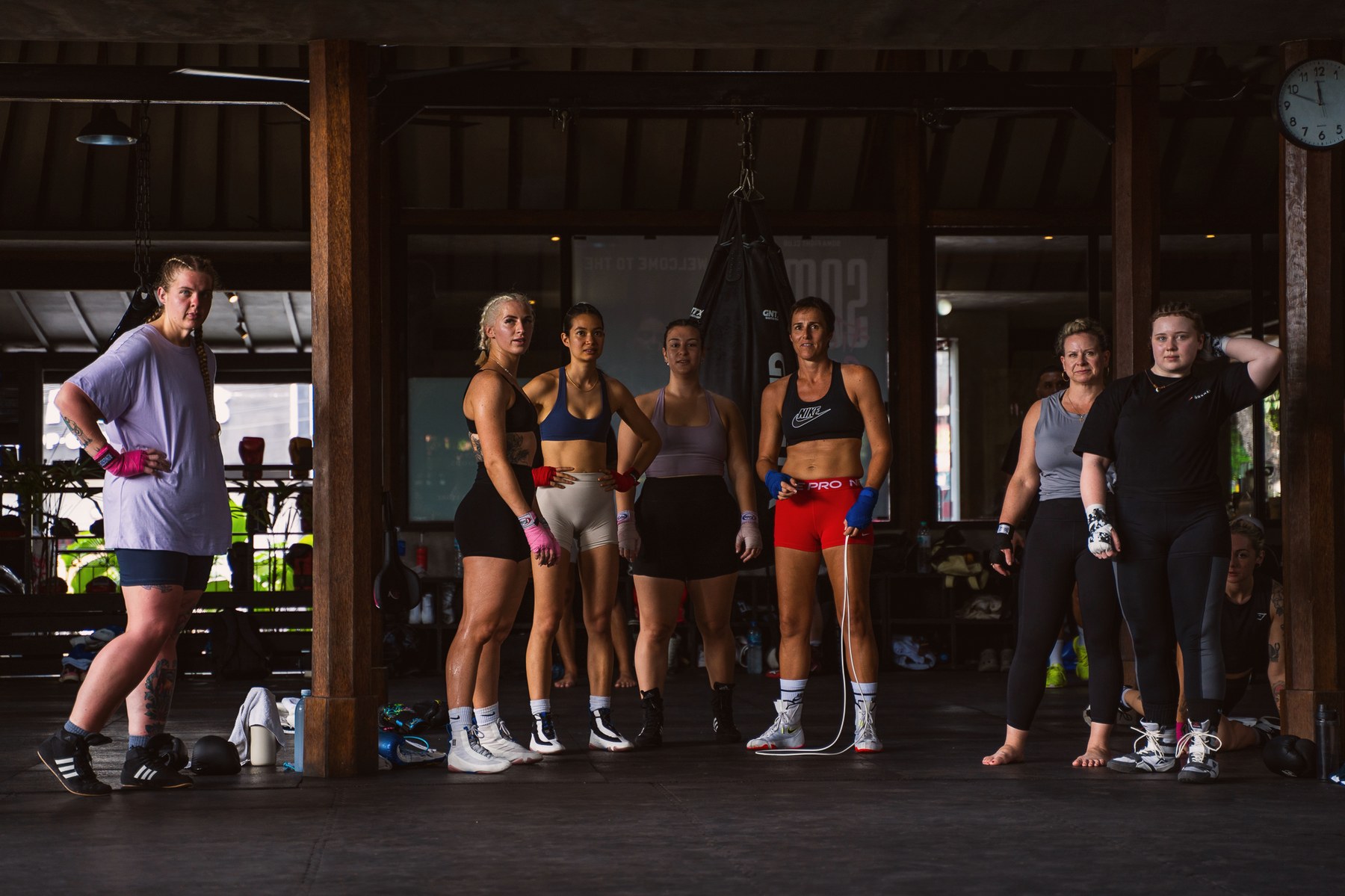 Women's training group at SOMA